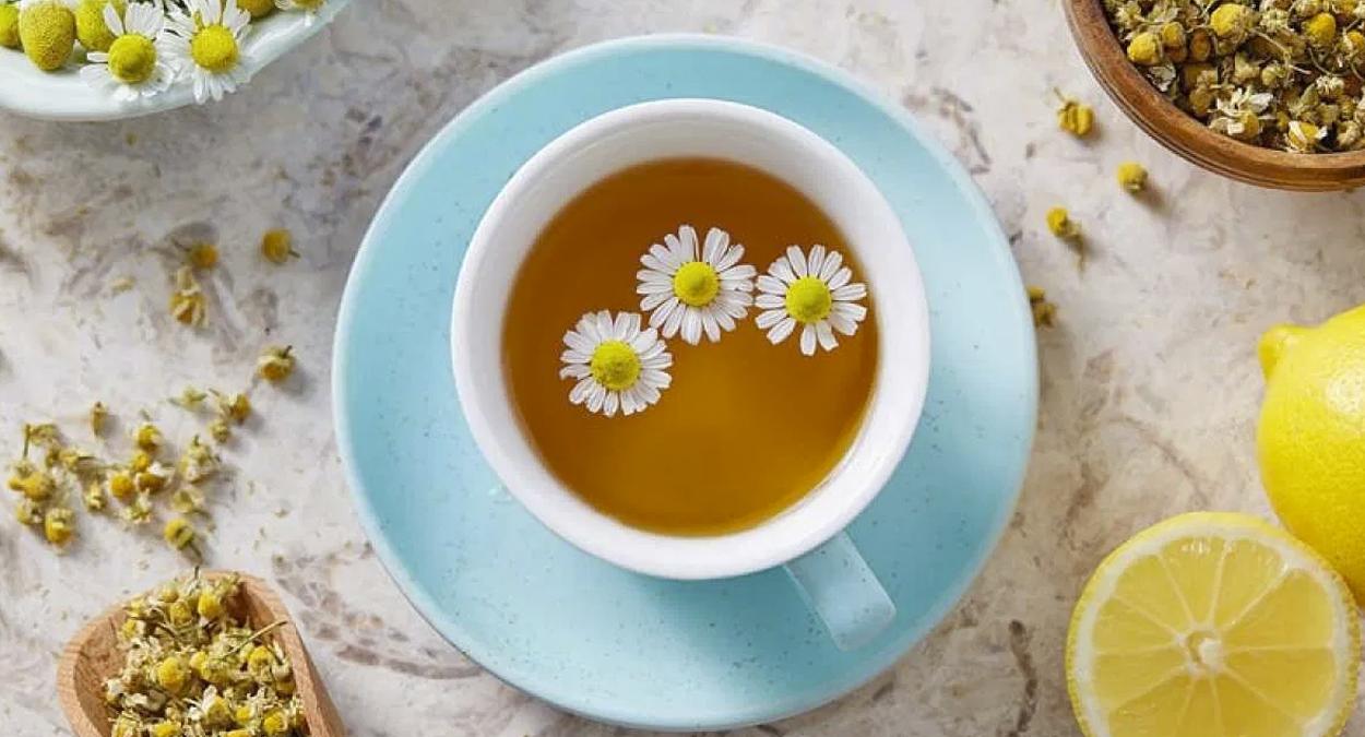 benefícios do chá de camomila