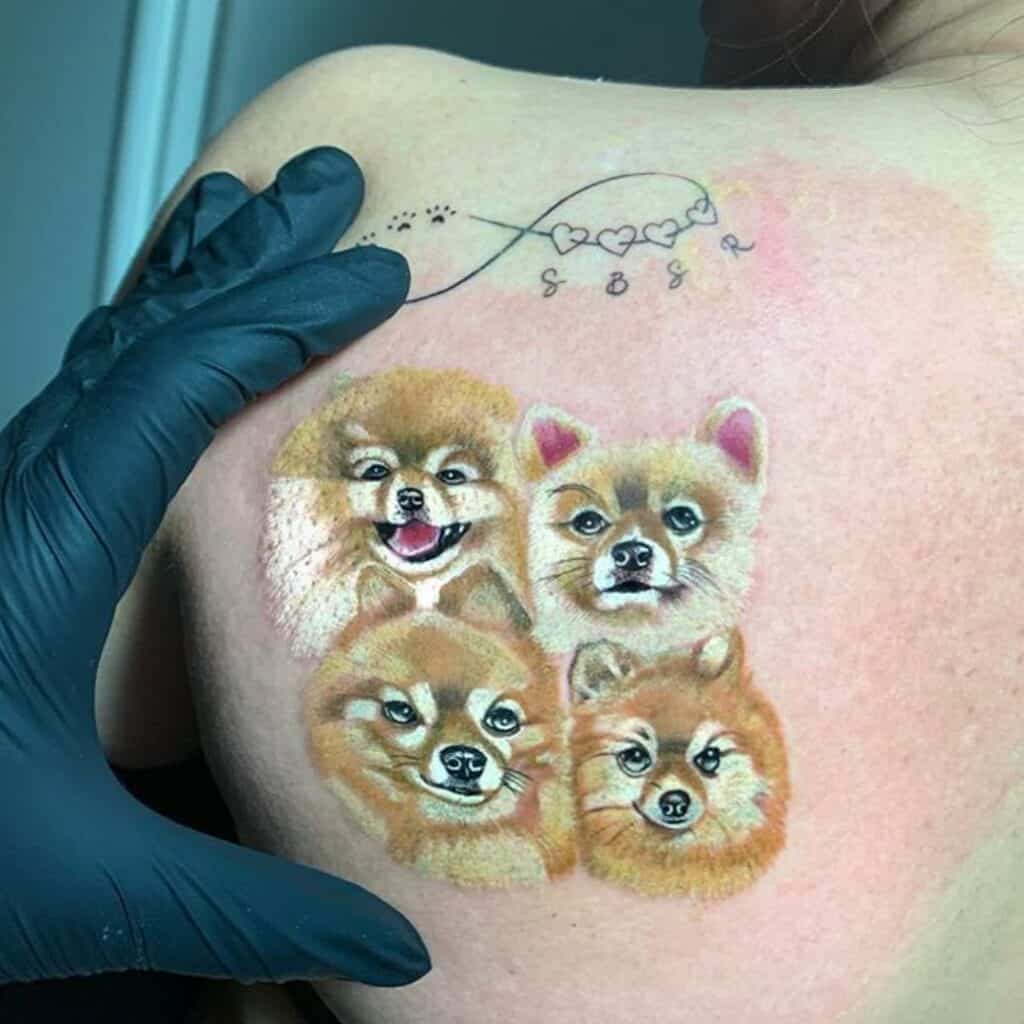 tatuagem de cachorro 0
