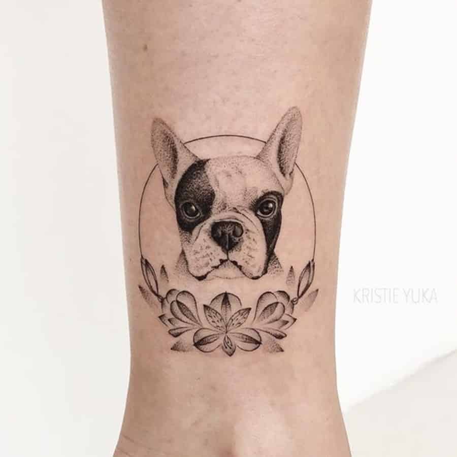 tatuagem de cachorro linda