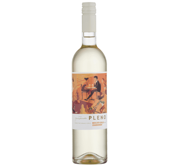 garrafa de vinho Marzarotto branco da seleção e melhores vinhos