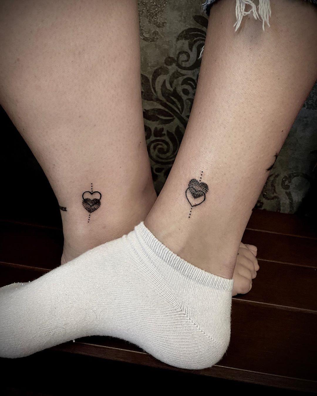 Tattoo MS&PB  Tatuagem laço, Tatuagem, Amizade