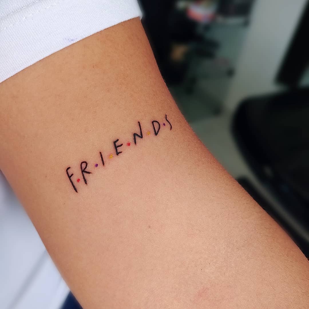 tatuagem friends série 19