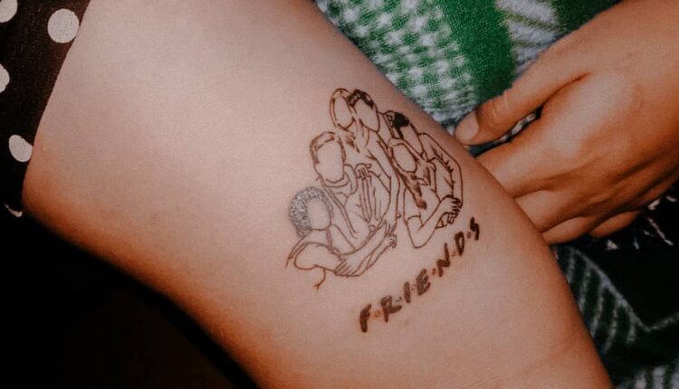 tatuagem friends série 2