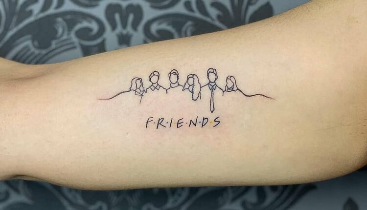 tatuagem friends série 5