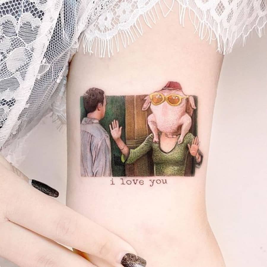 tatuagem inspirada em friends