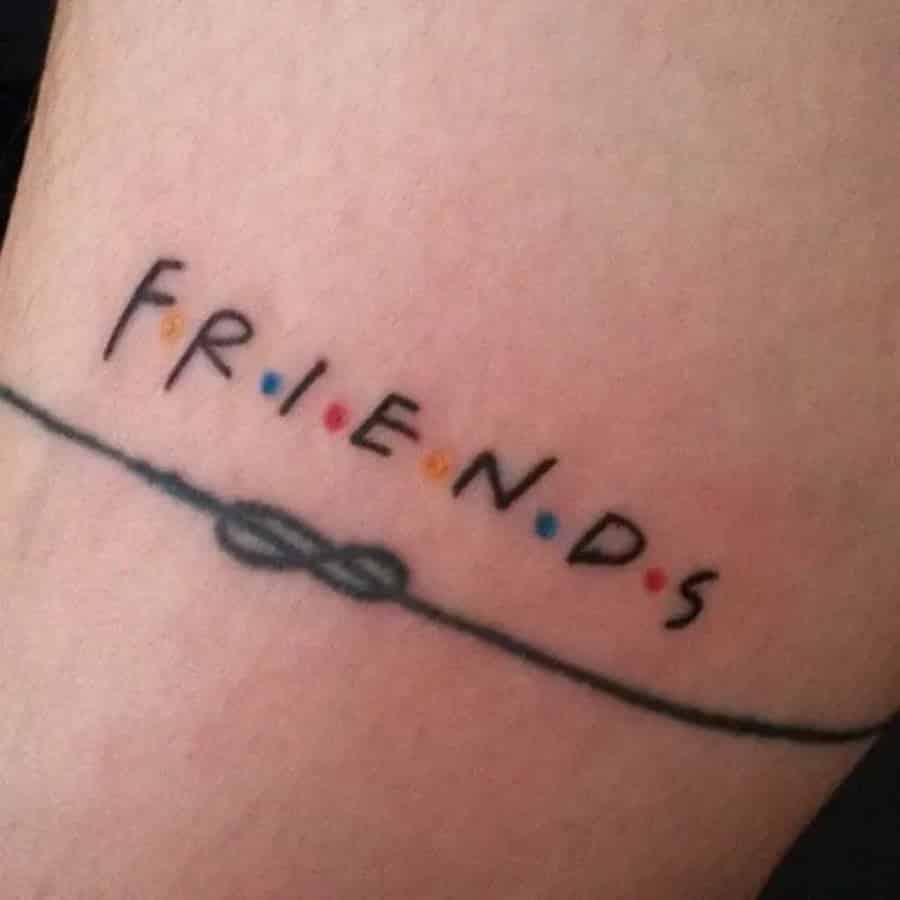 tatuagem série friends