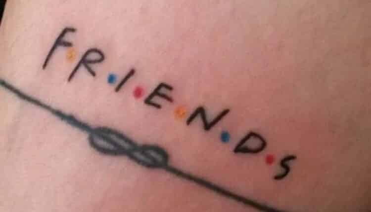 tatuagem série friends