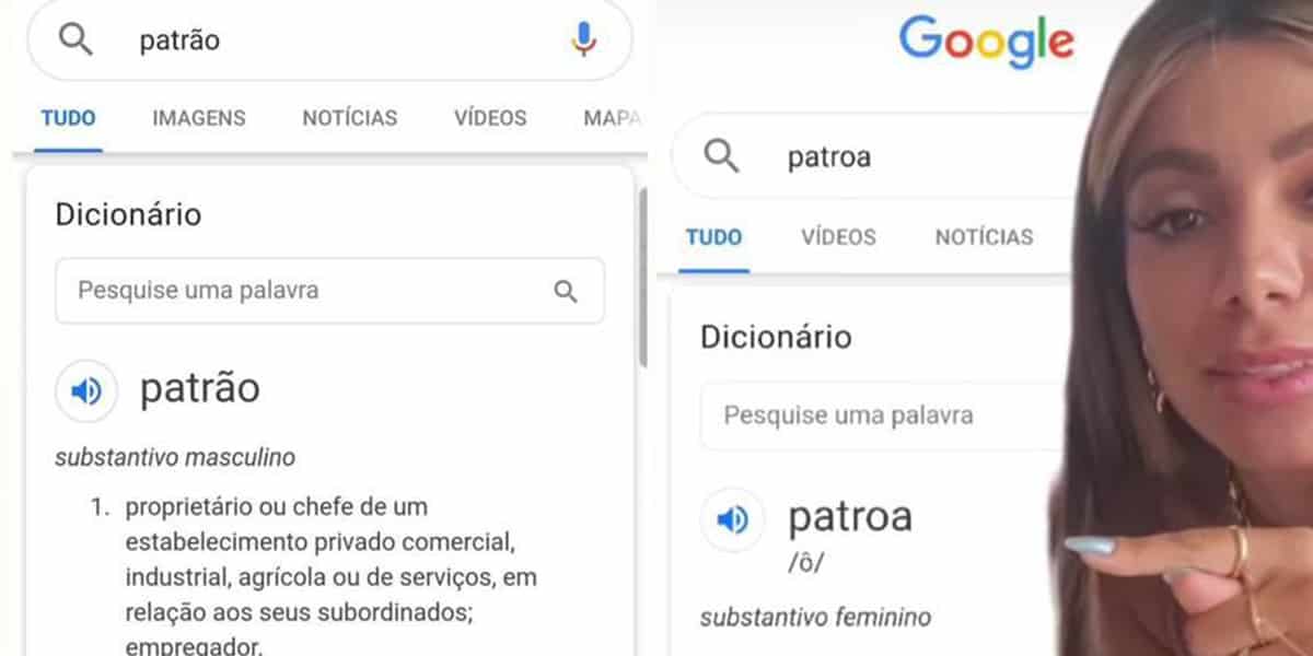 Anitta "denuncia" definição de patroa no Google