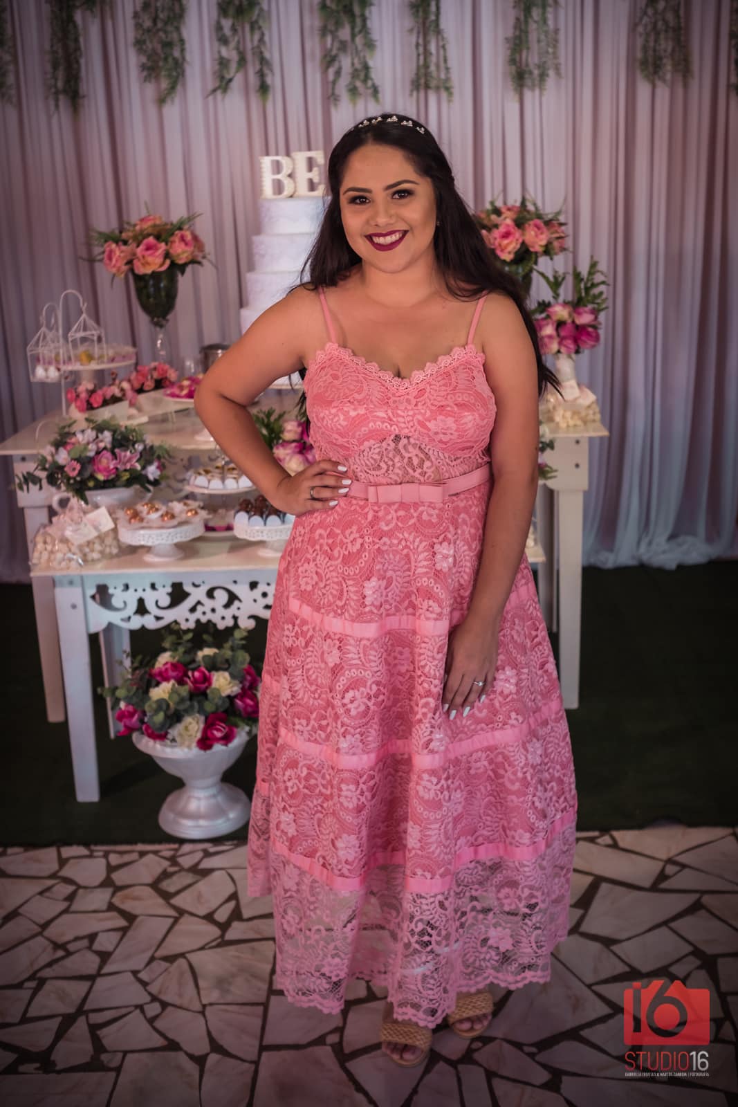 vestido para casamento civil rosa