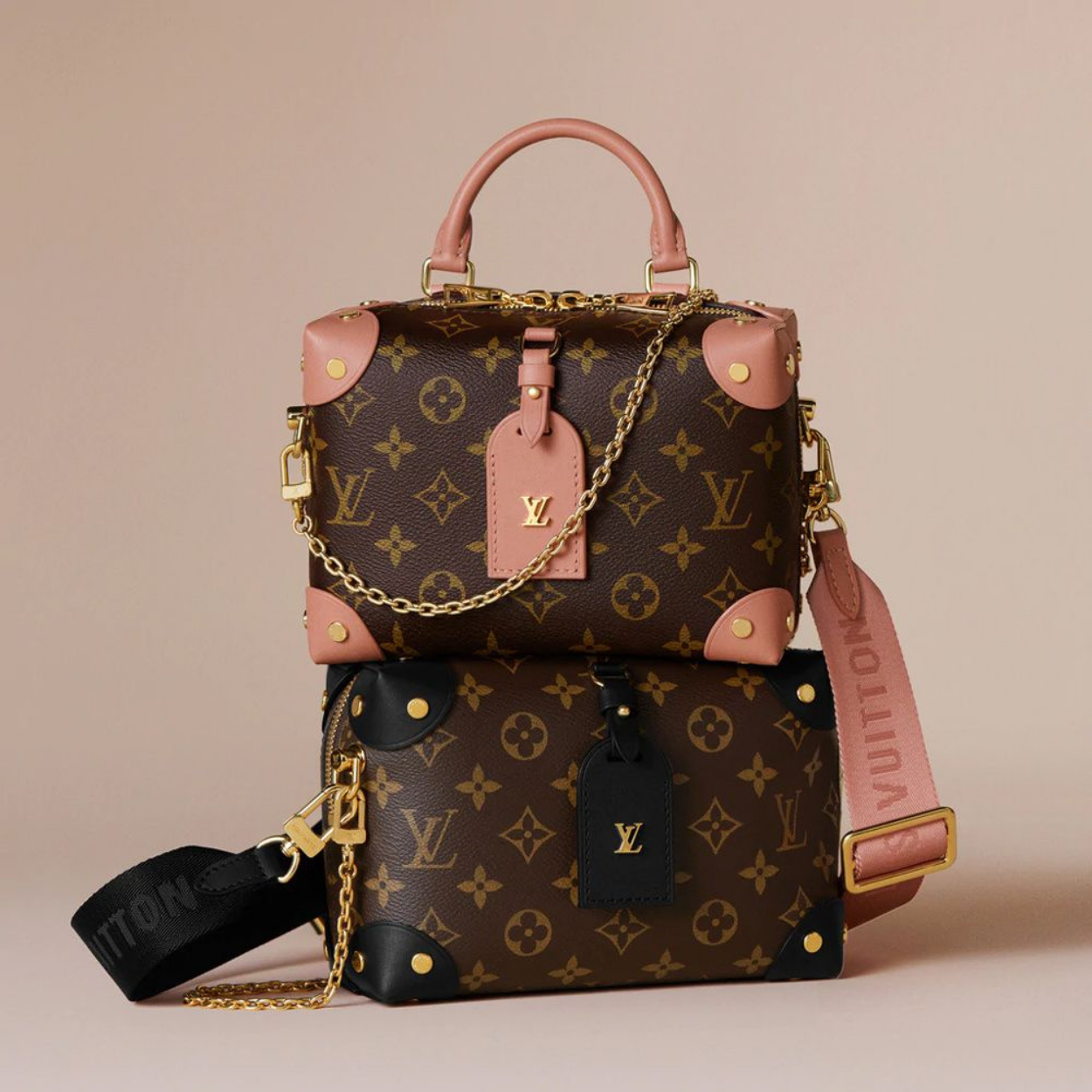 A bolsa original Louis Vuitton é feita de materiais de qualidade