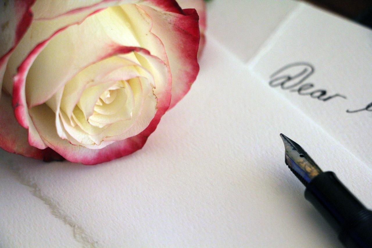 Escrever uma carta de amor