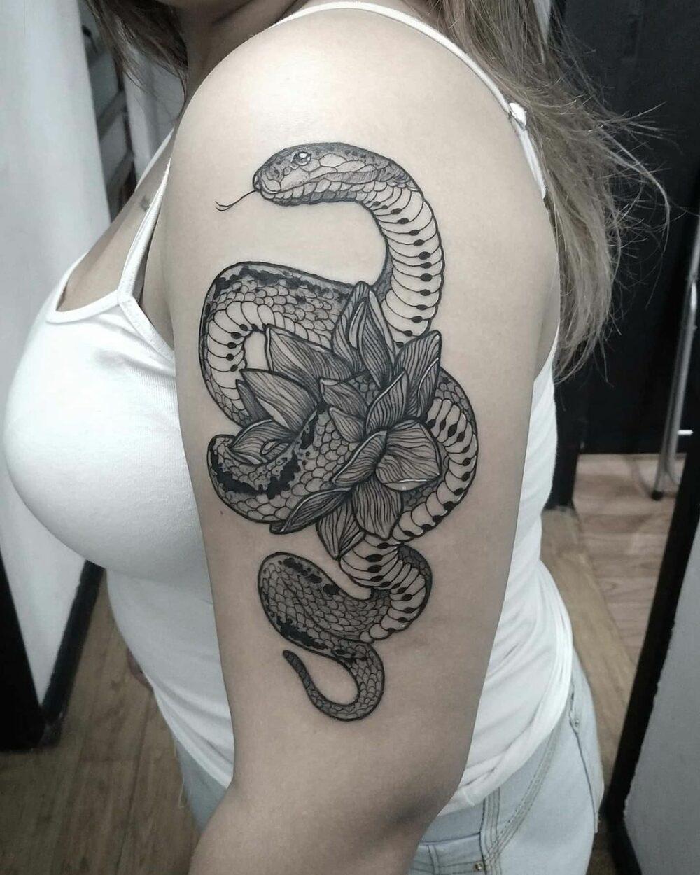 significado tatuagem de cobra