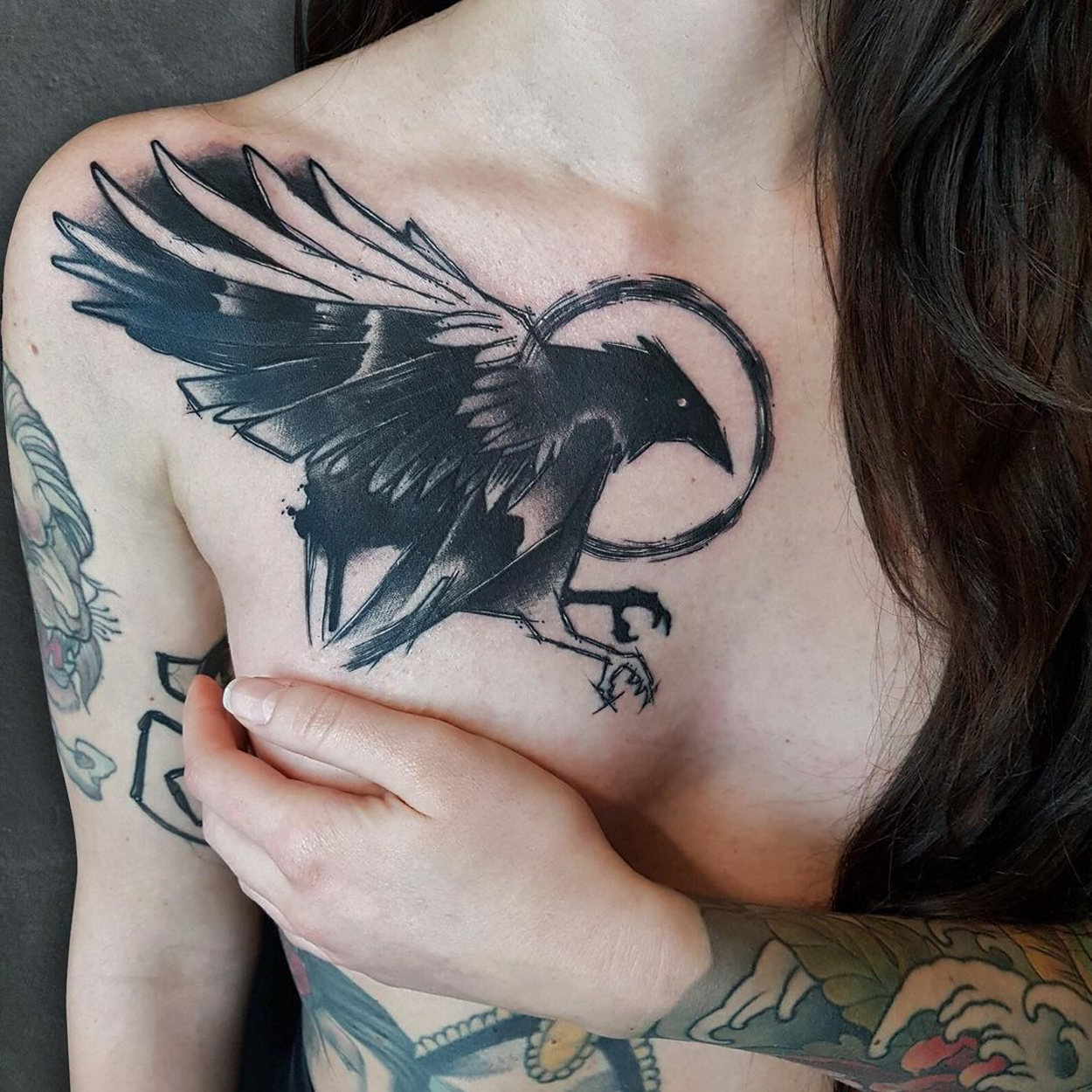 tatuagem de corvo 10