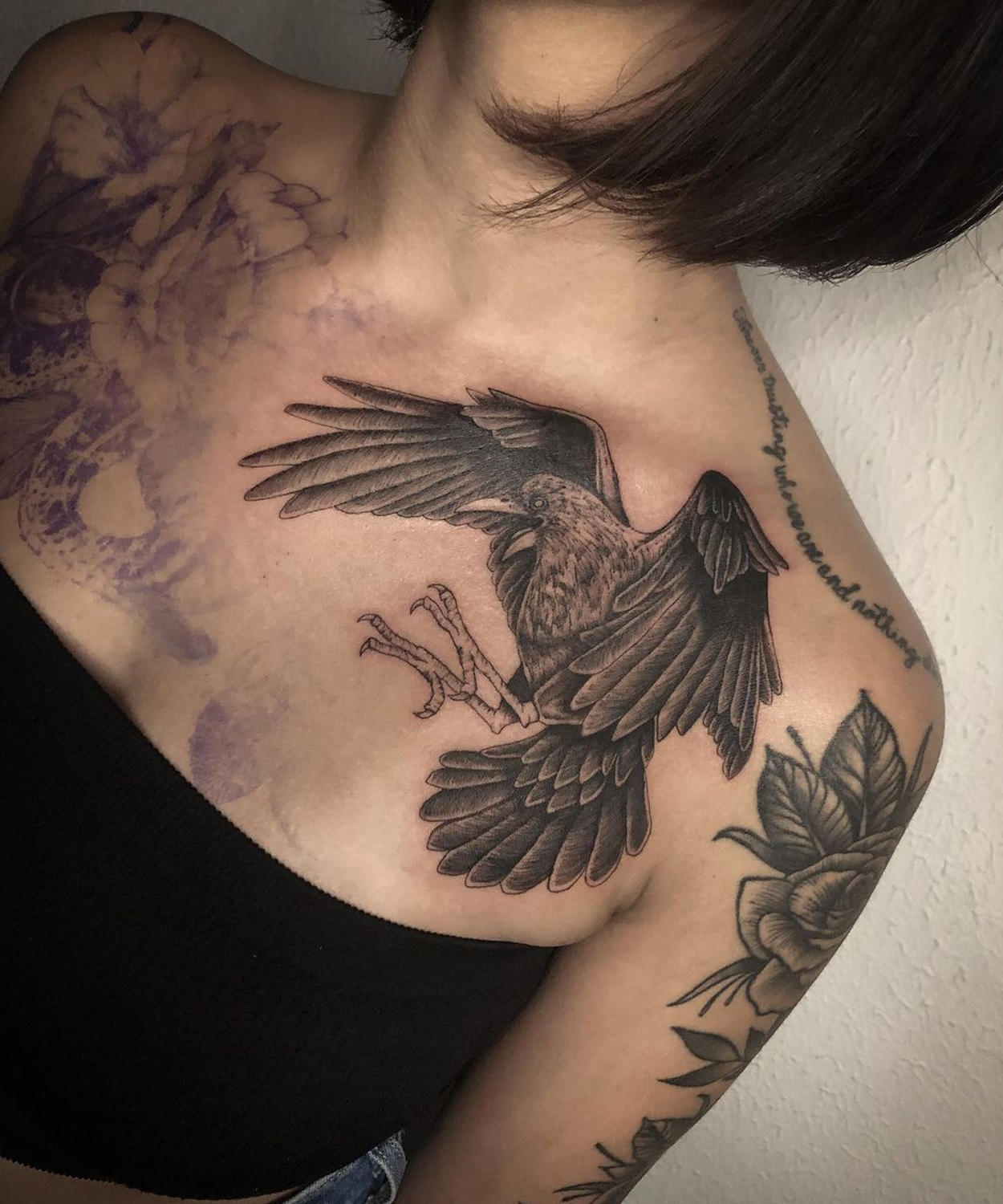 tatuagem de corvo 14
