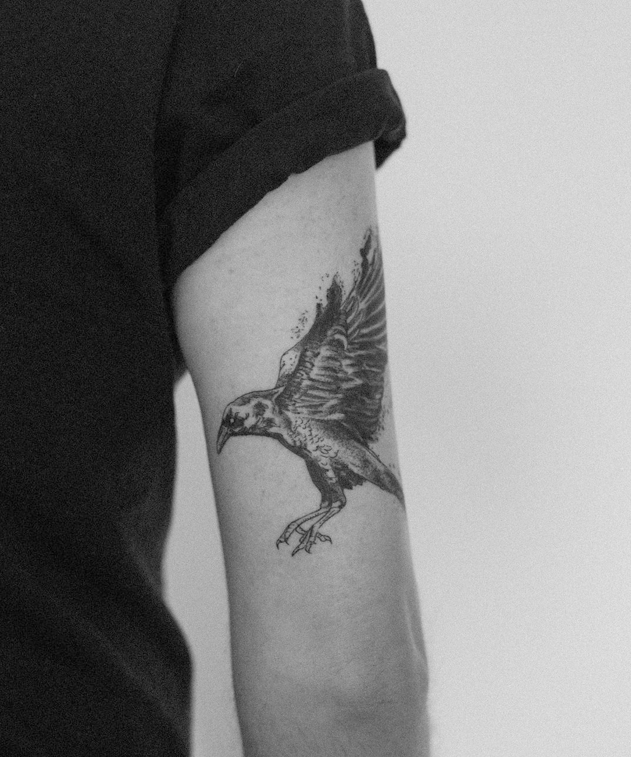 tatuagem de corvo 26