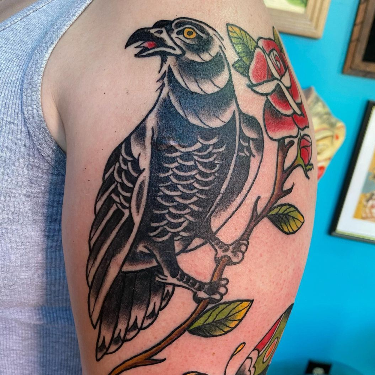 tatuagem de corvo 27