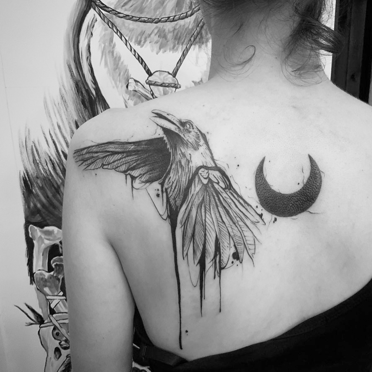 tatuagem de corvo 36