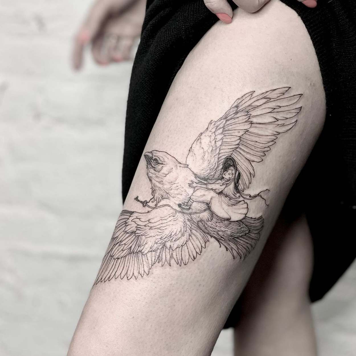 tatuagem de corvo 38