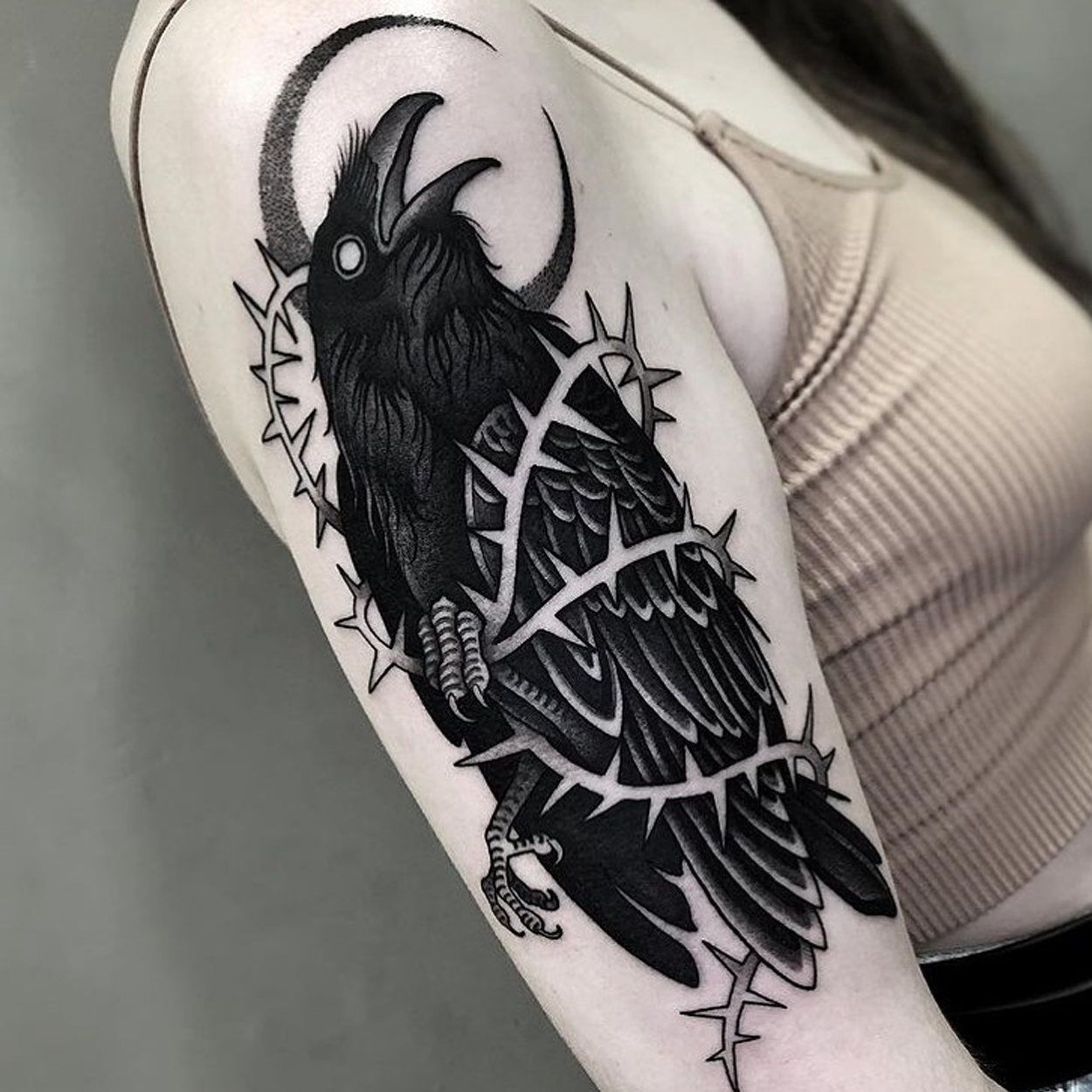 tatuagem de corvo 43
