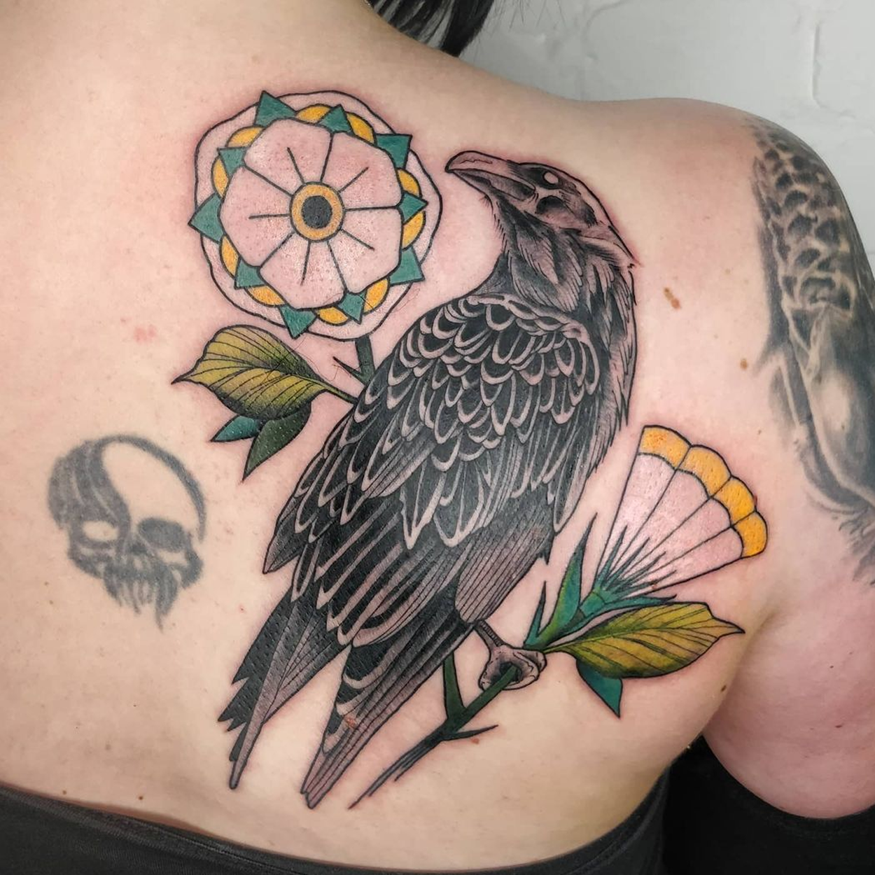 tatuagem de corvo 51