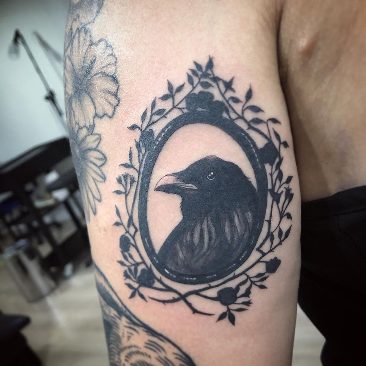tatuagem de corvo 6