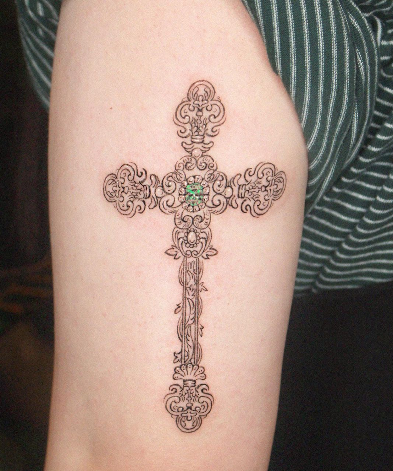 tatuagem de cruz 43