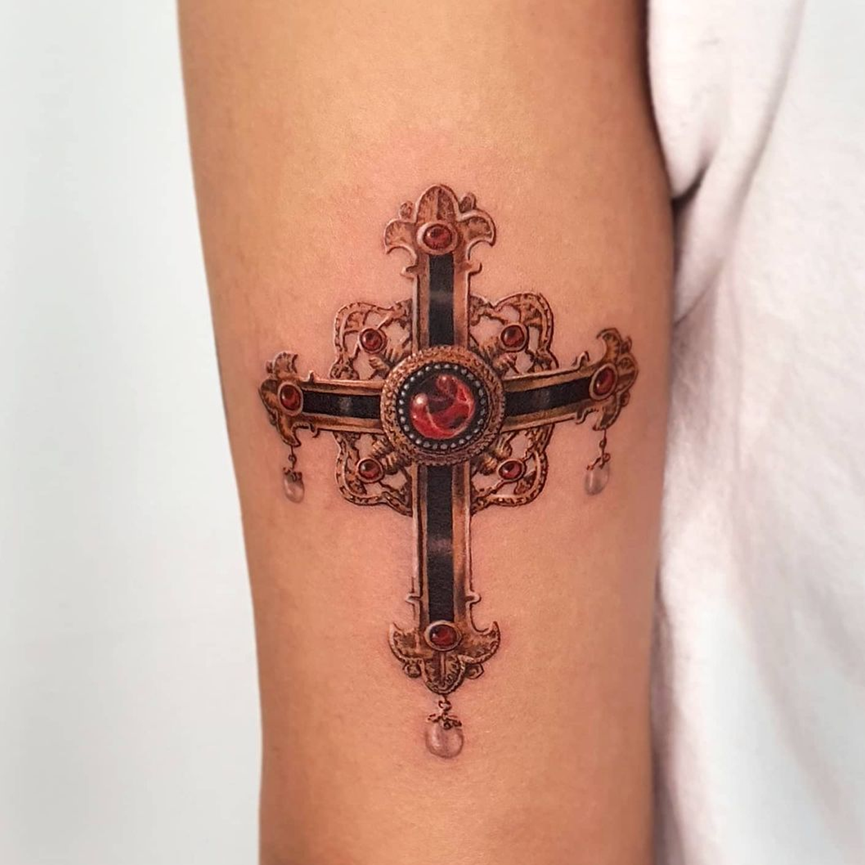 tatuagem de cruz 58