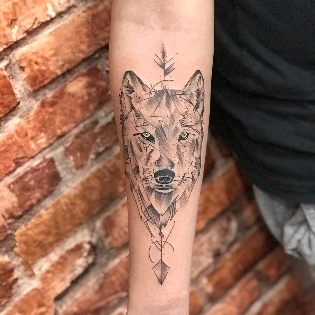 tatuagem de lobo 12