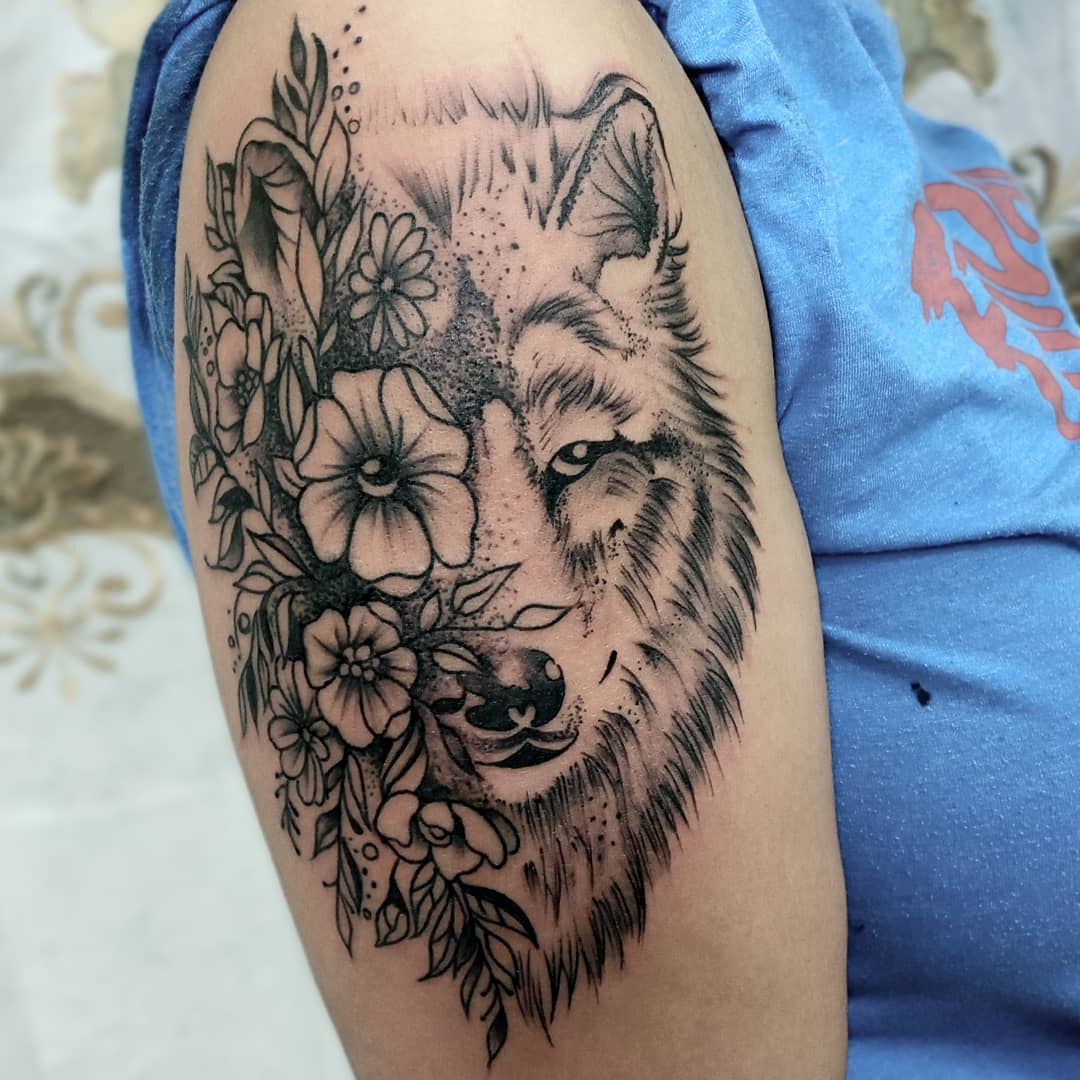 tatuagem de lobo 17