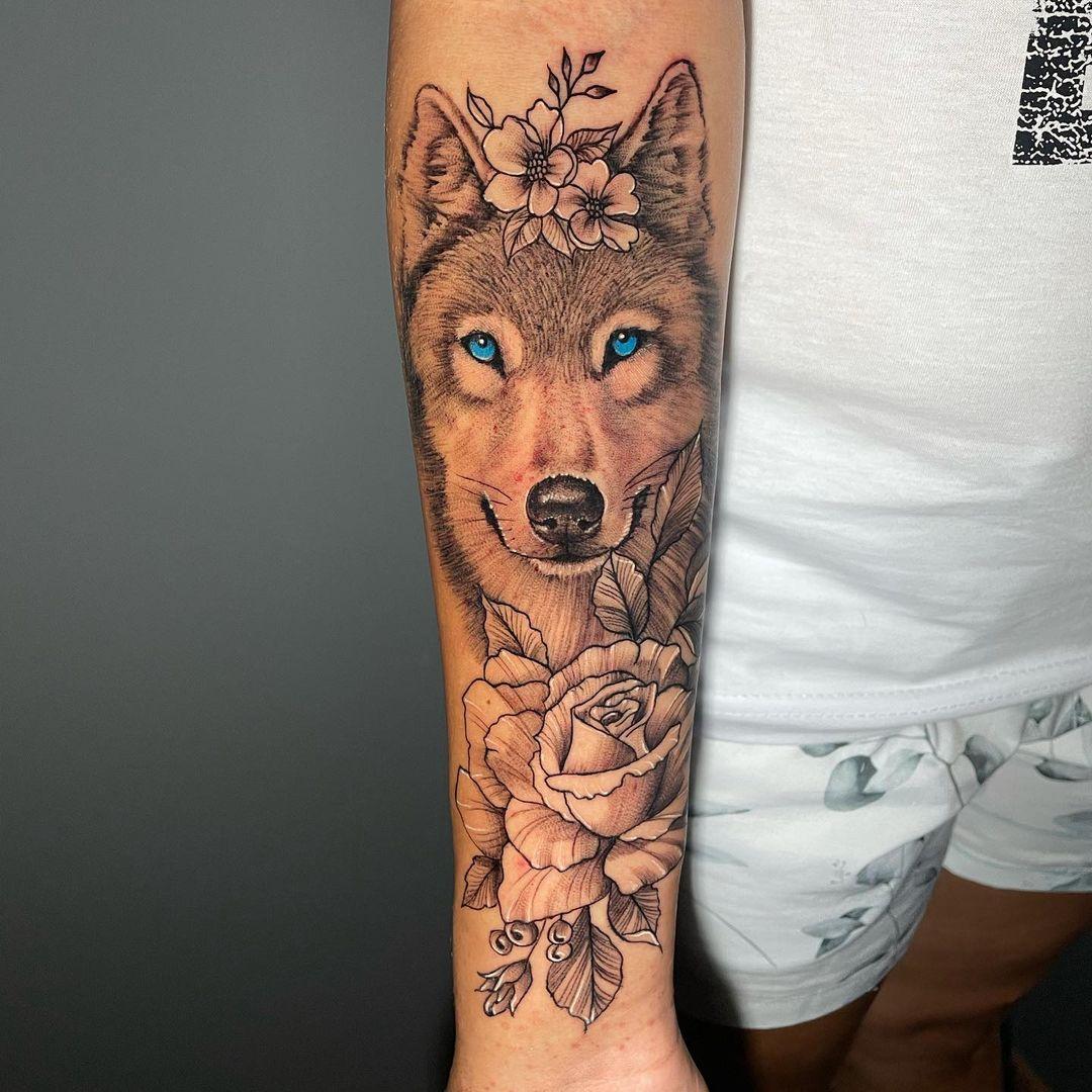 tatuagem de lobo 18