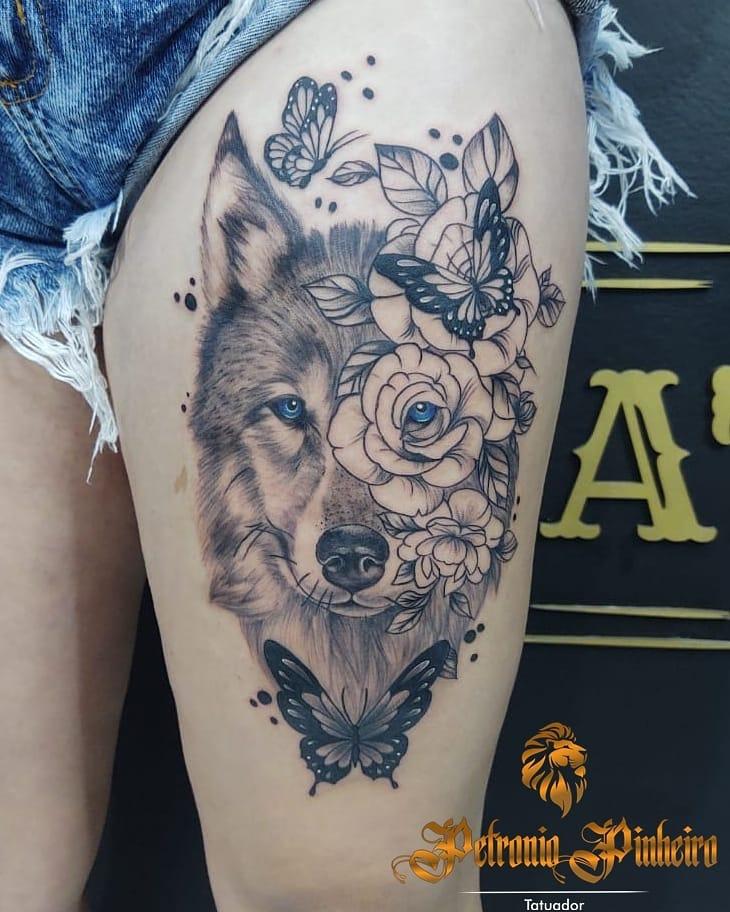 tatuagem de lobo 20