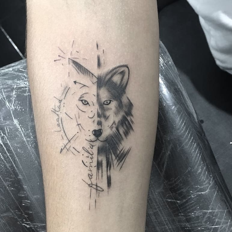 tatuagem de lobo 5