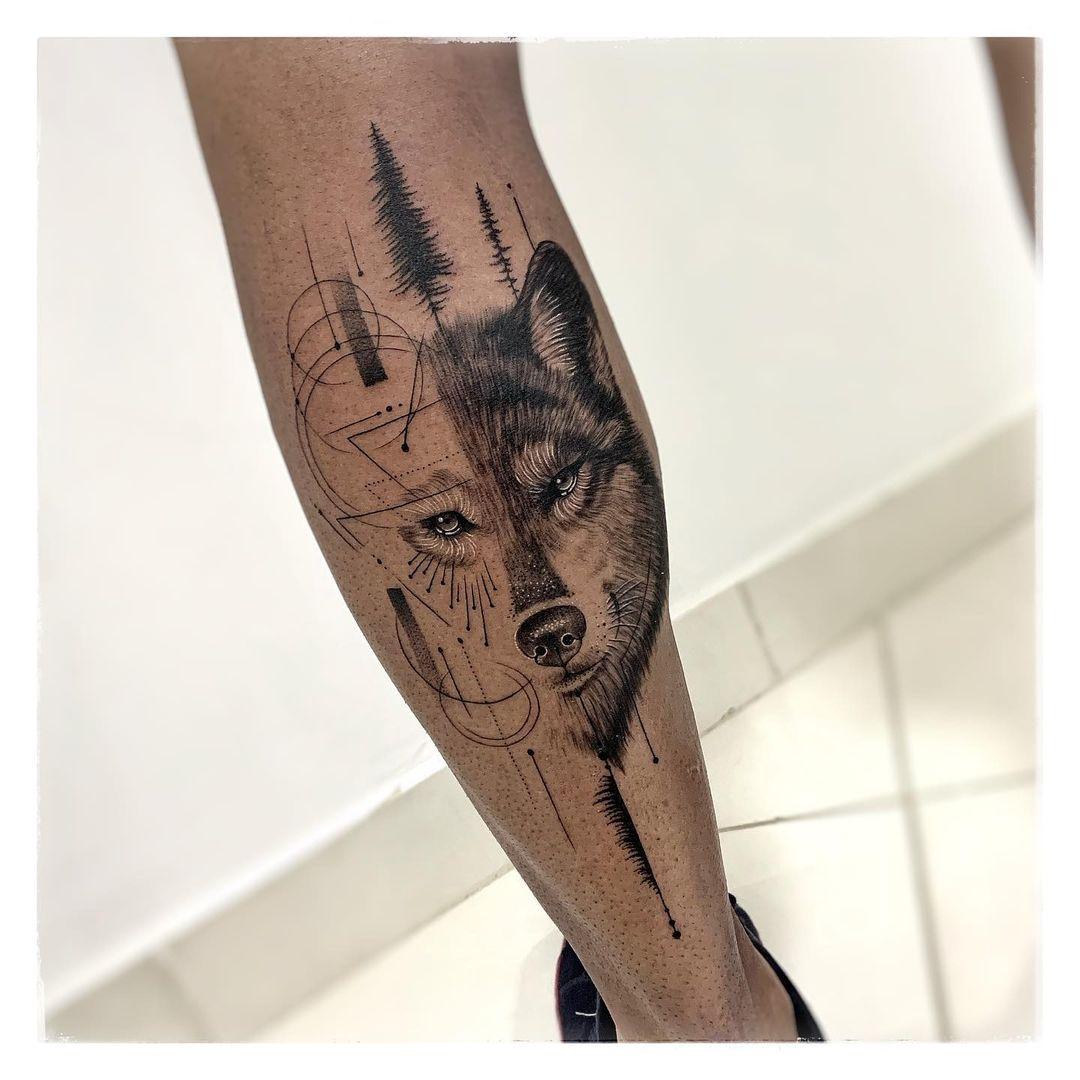 tatuagem de lobo 6