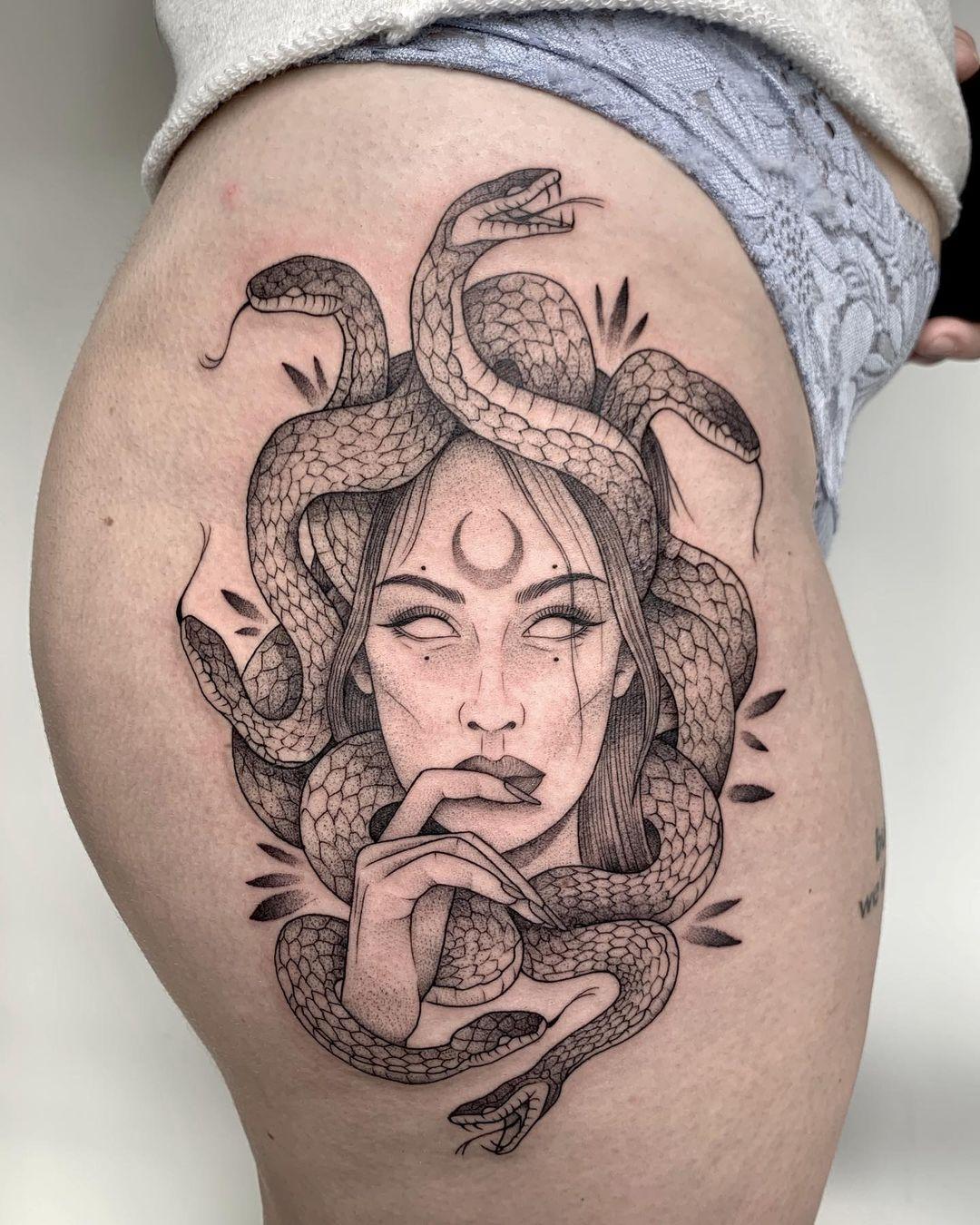 Tatuagem De Medusa Os Significados Podersos Dessa Tattoo 30 Fotos 