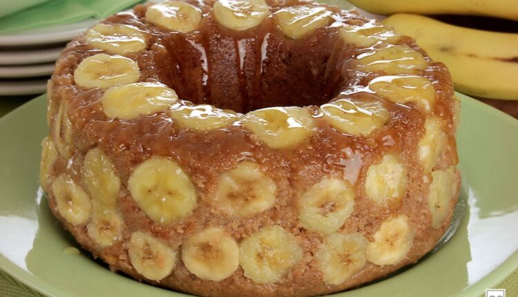 Bolo fit de banana