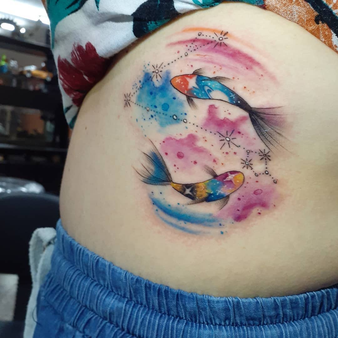 tatuagem de peixes 2