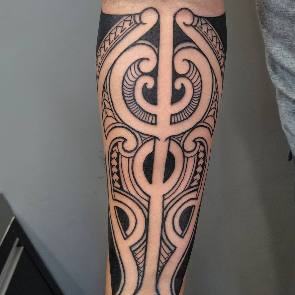 tatuagem maori masculina