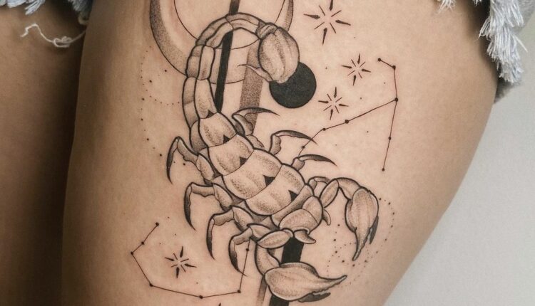 tatuagem signo escorpião 19