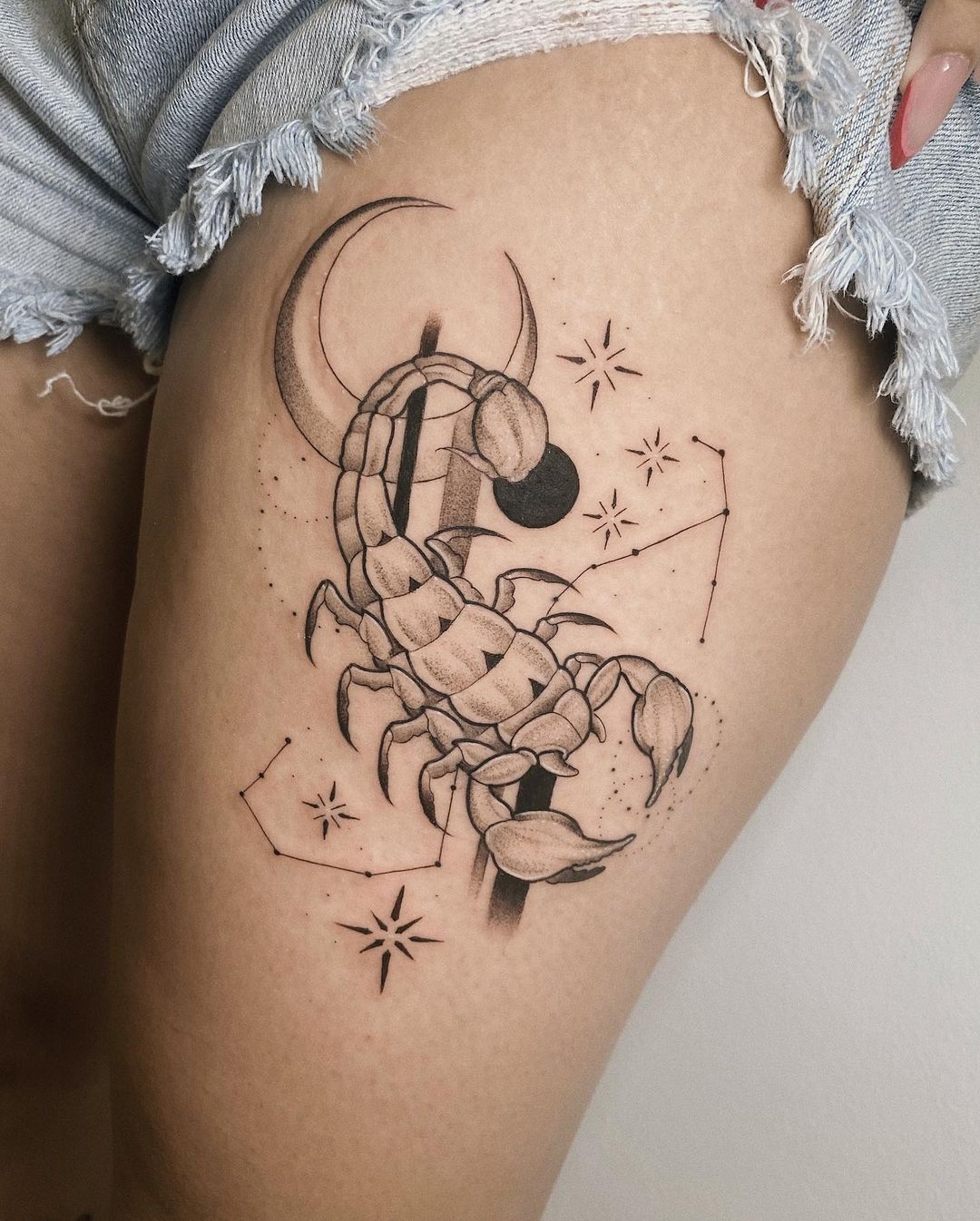 tatuagem signo escorpião 19