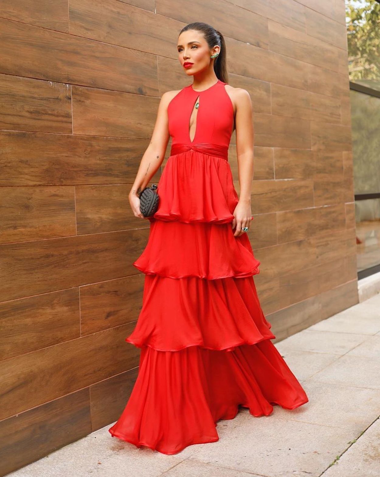 dicas e inspirações de vestido de formatura vermelho