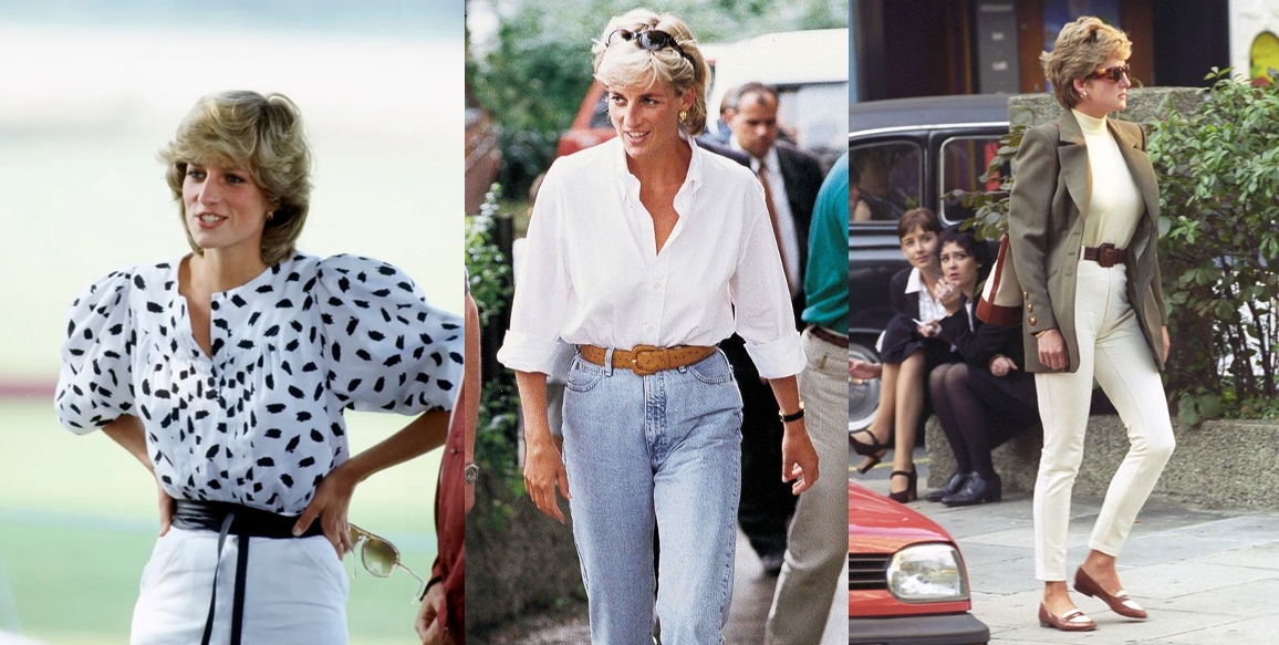 lady di look anos 80