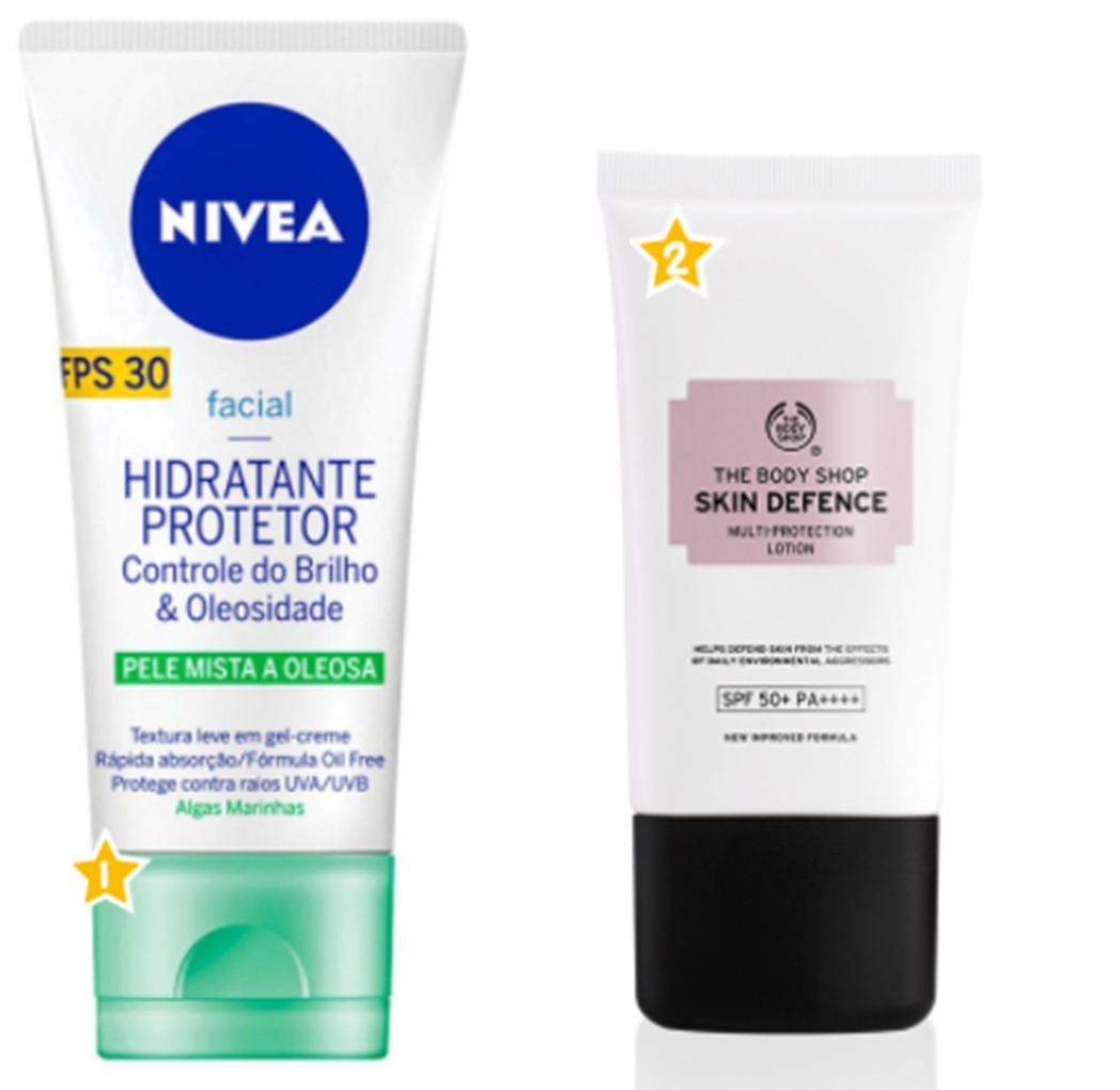 protetor solar pele seca