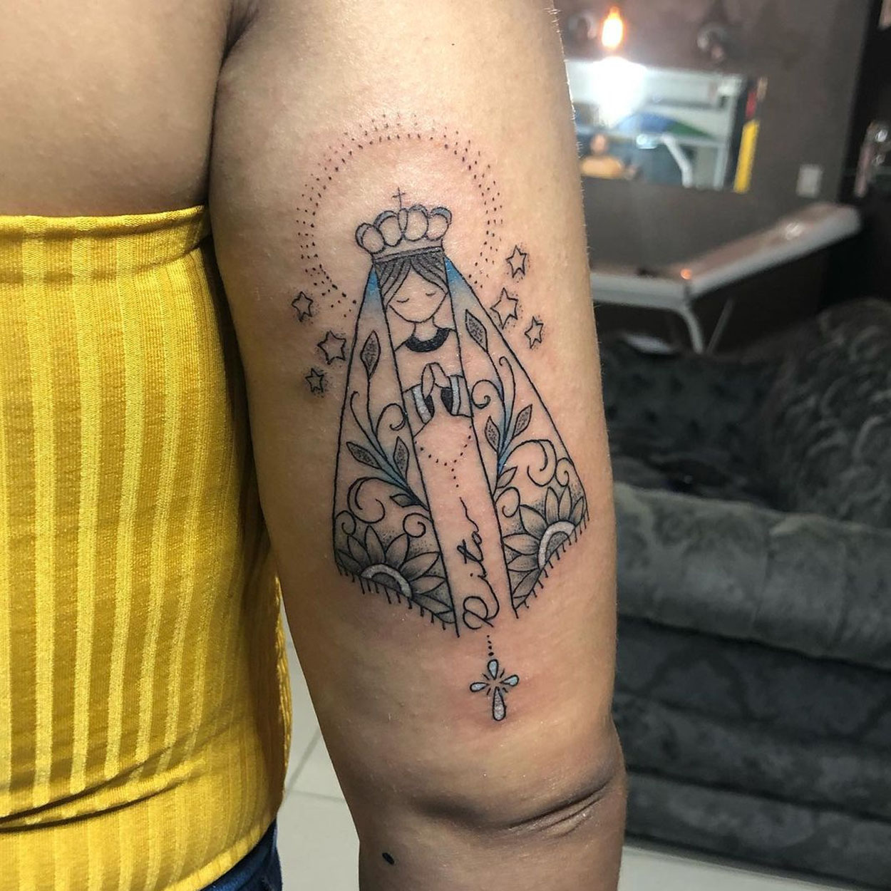 Tatuagem Nossa Senhora Aparecida grande