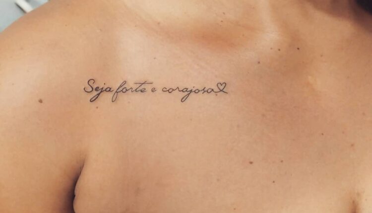 Seja forte e corajosa tatuagem 10