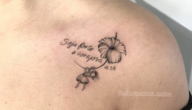 Seja forte e corajosa tatuagem 15