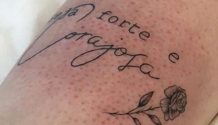 Seja forte e corajosa tatuagem 17