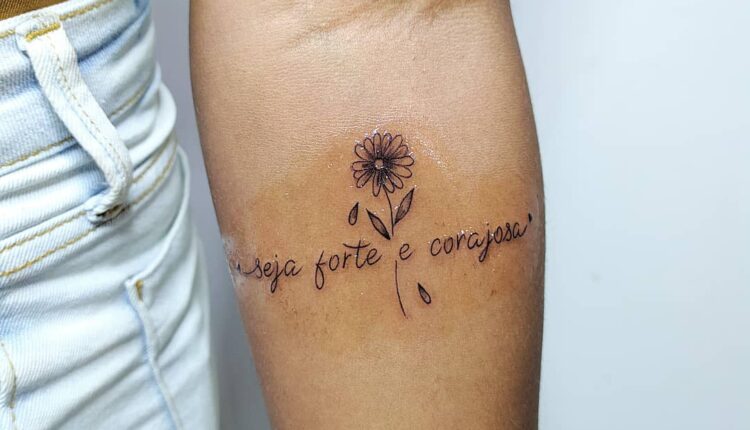 Seja forte e corajosa tatuagem 18