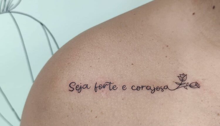 Seja forte e corajosa tatuagem 19