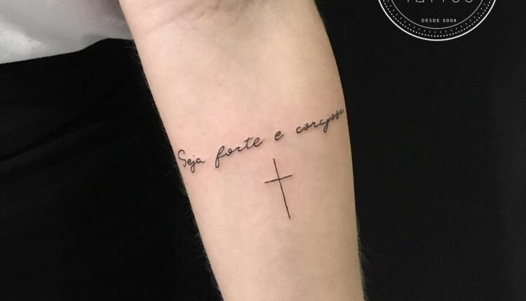 Seja forte e corajosa tatuagem 2