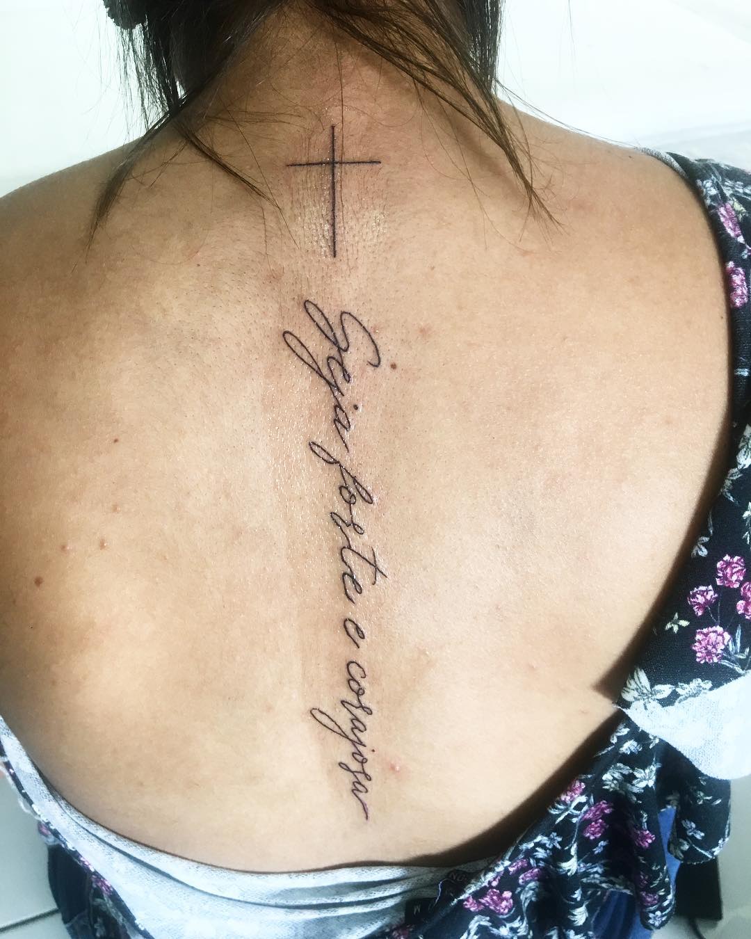 Seja forte e corajosa tatuagem 29
